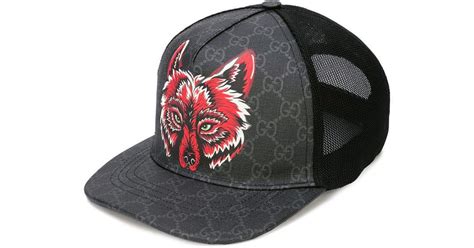 gucci cap red fox.